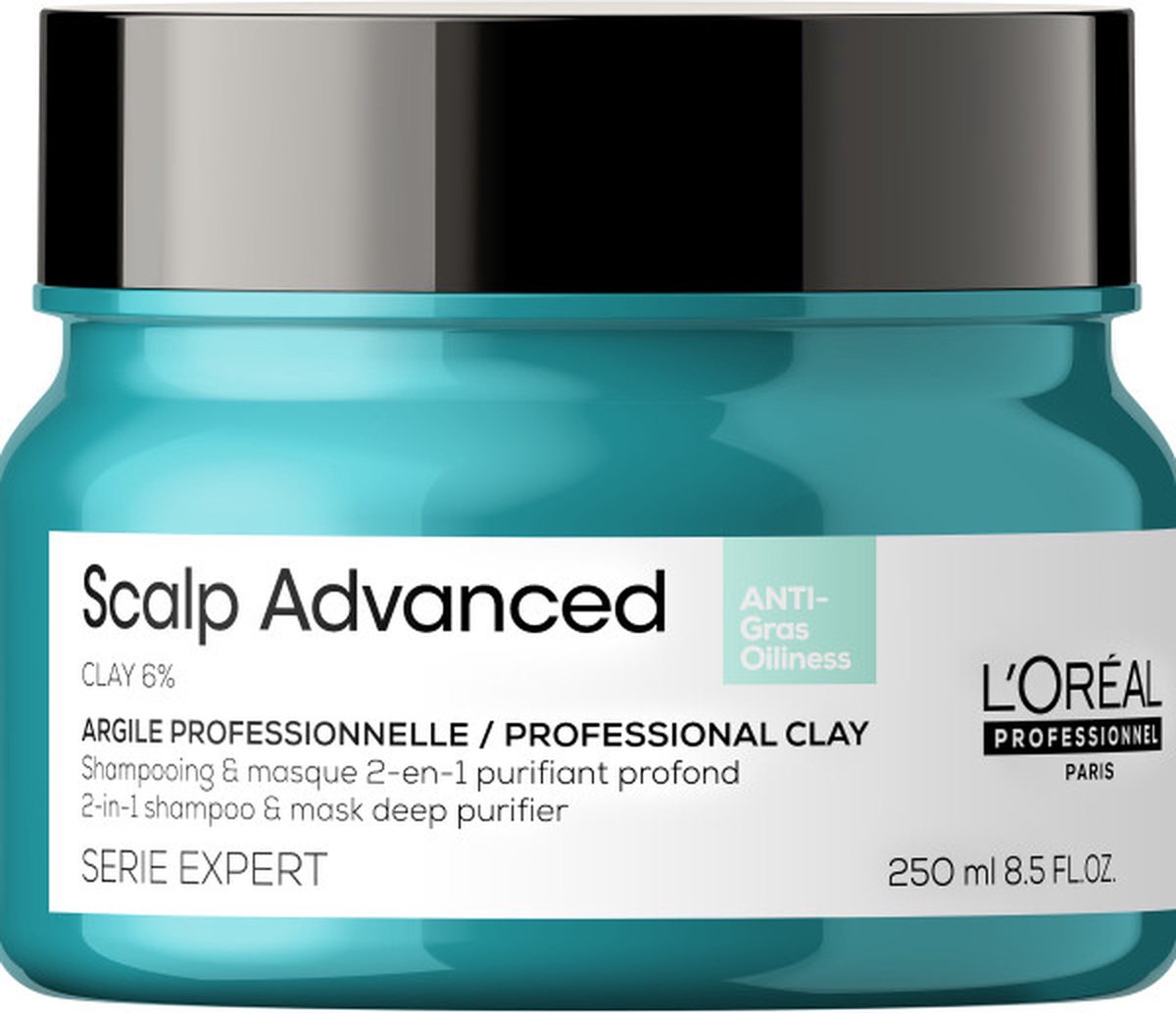 Goedkoopste Scalp Advanced Anti-oiliness 2-in-1 Clay - Šampon Maska Pro Mastnou Pokožku Hlavy