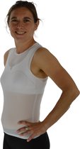 TriTiTan No Sleeve Mesh Baselayer White - 2XS