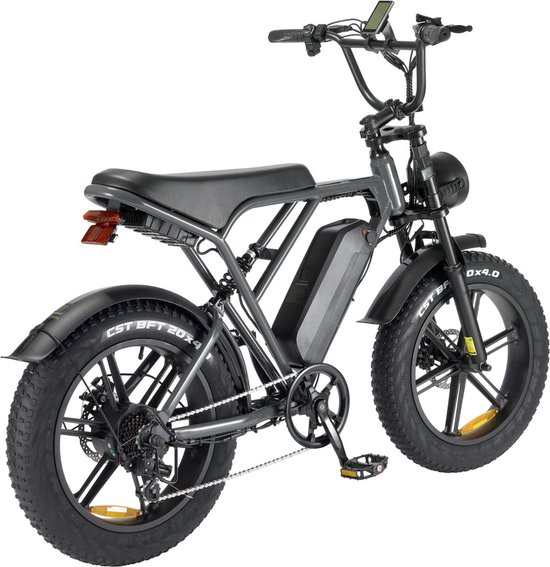 Ouxi H9 Fatbike E-bike 250Watt 25 km/u 20” banden – 7 versnellingen Deze model is toegestaan conform de Nederlandse wetgeving op de openbare weg. - OUXI