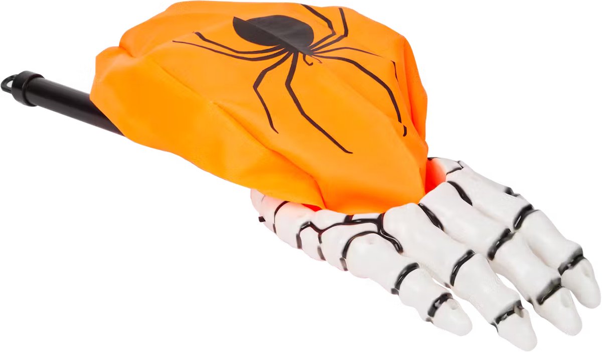 Halloween snoepzak met licht "Spin"