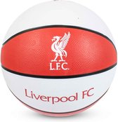 Ballon de basket Liverpool taille 7 rouge/blanc