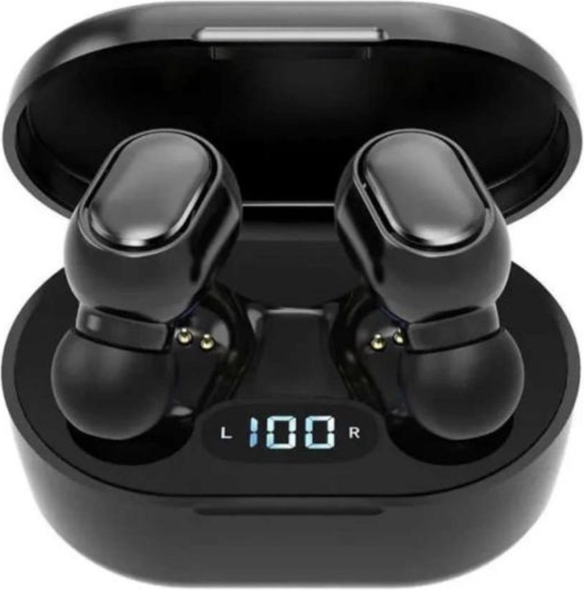 Profiya Draadloze oordopjes - Sport oordopjes - Bluetooth Oortjes - Wireless Earphones - Zwart