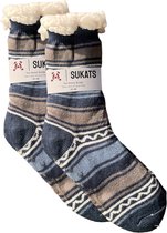 Sukats® Huissokken - Homesocks - Maat 41-46 - Anti-Slip - Fluffy Sokken - Huissokken Heren - Slofsokken - Variant 103 - Meerdere Maten en Varianten