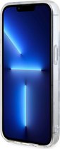 iPhone 15 Backcase hoesje - Karl Lagerfeld - Effen Transparant - TPU (Zacht)