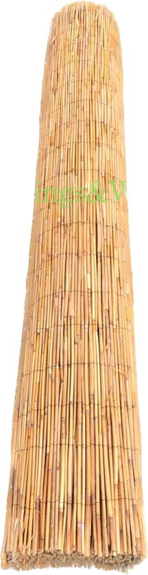 Rietmat- 600x180cm- tuinscherm