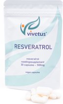 Vivetus® Resveratrol - 30 capsules - 500mg - vivetus.nl