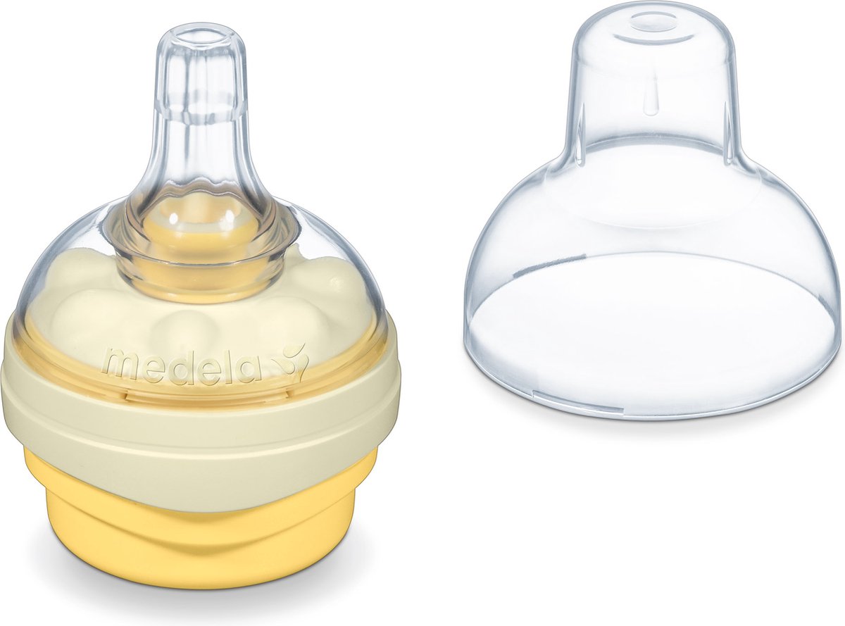 Medela Calma speen voor fles | Flesspeen voor gebruik met de opvangflessen van Medela | Zonder BPA | Ventilatiesysteem | solitaire - Medela