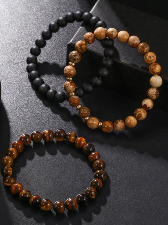 4 stks/set Boho Hart Armband Hars Kralen Kristal Steen Sieraden Europese Schoonheid Mode Armband Sieraden (Color : MHM 05 02 00