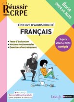 Réussir CRPE - Français - Epreuve écrite - admissibilité - 2024-205