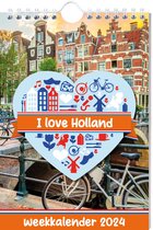I Love Holland Weekkalender 2024