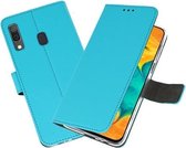 Bestcases Pasjeshouder Telefoonhoesje Samsung Galaxy A30 - Blauw