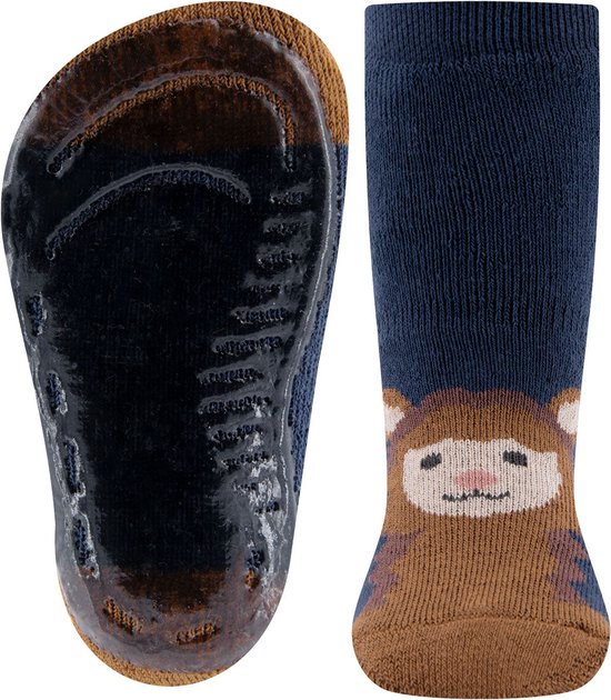 Chaussettes antidérapantes Ewers bleues avec alpaga