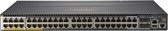 Hewlett Packard Enterprise 2930M 40G 8 Smrt Rte PoE+ 1s Swch Managed Gigabit Ethernet (10/100/1000) Power over Ethernet (PoE) Zwart
