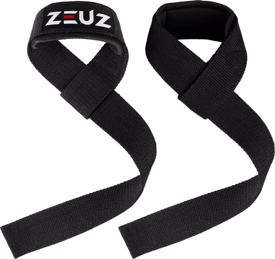 ZEUZ 2 Stuks Lifting & Weightlifting Straps