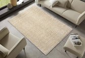 Hoogpolig vloerkleed Amelie - beige 120x170 cm