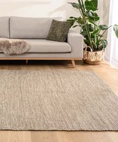 Tapis en laine - Odda gris/taupe 240x340 cm