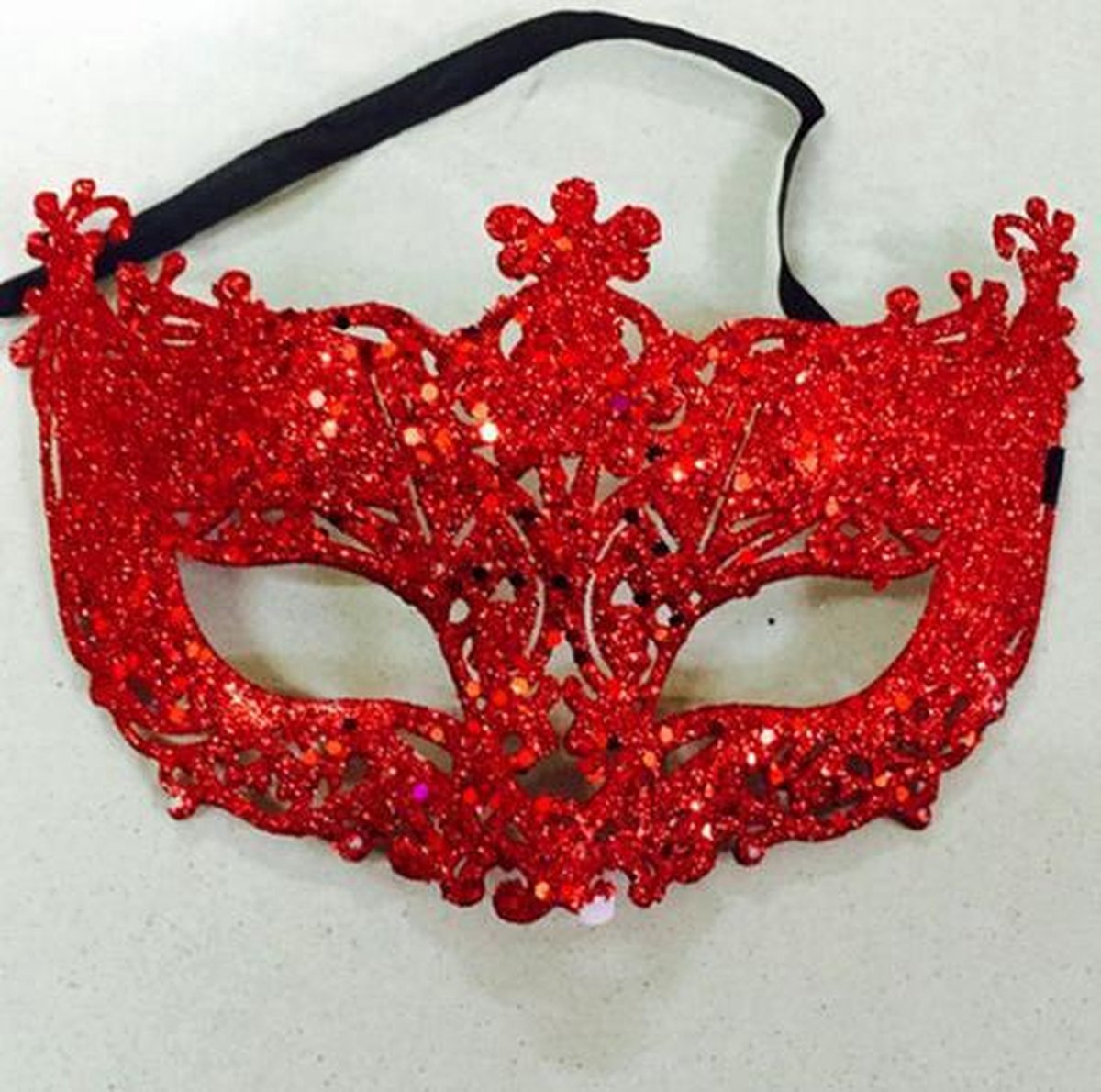 Goedkoopste CHPN - Masker - Spannend masker - Gemaskerd bal - Oogmasker - Venetiaans masker - Mask - Verkleden - Bal - Carnaval - Rood