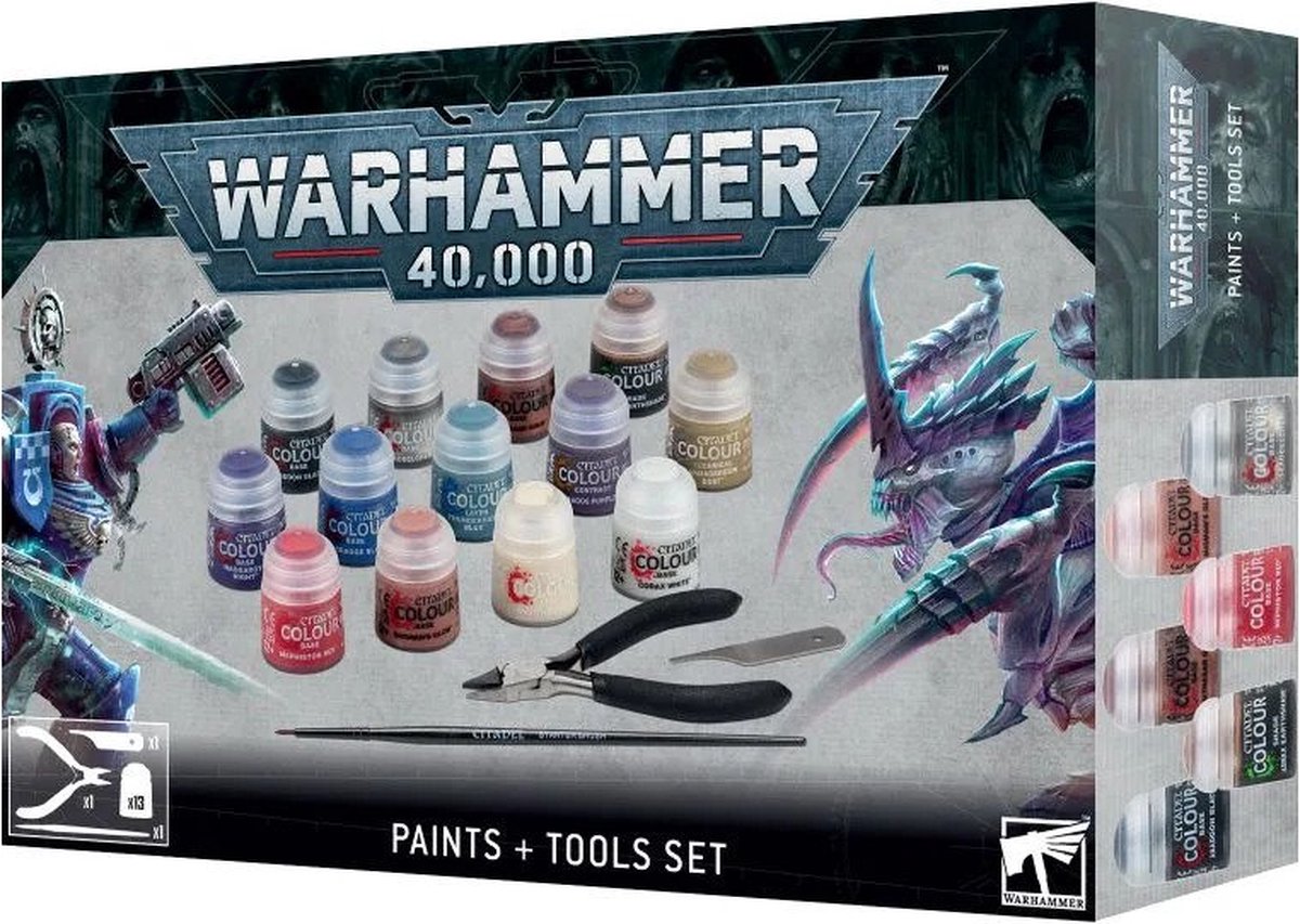 Warhammer 40K : Paints + Tools - Games Workshop