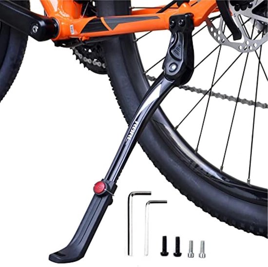 Béquille Vélo Réglable 24-29 Pouces - Support Stable Antidérapant VTT/route