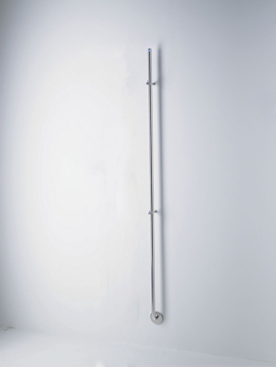 Instamat Jay elektrische handdoekwarmer 29W 172 x 8,5 cm, geborsteld RVS