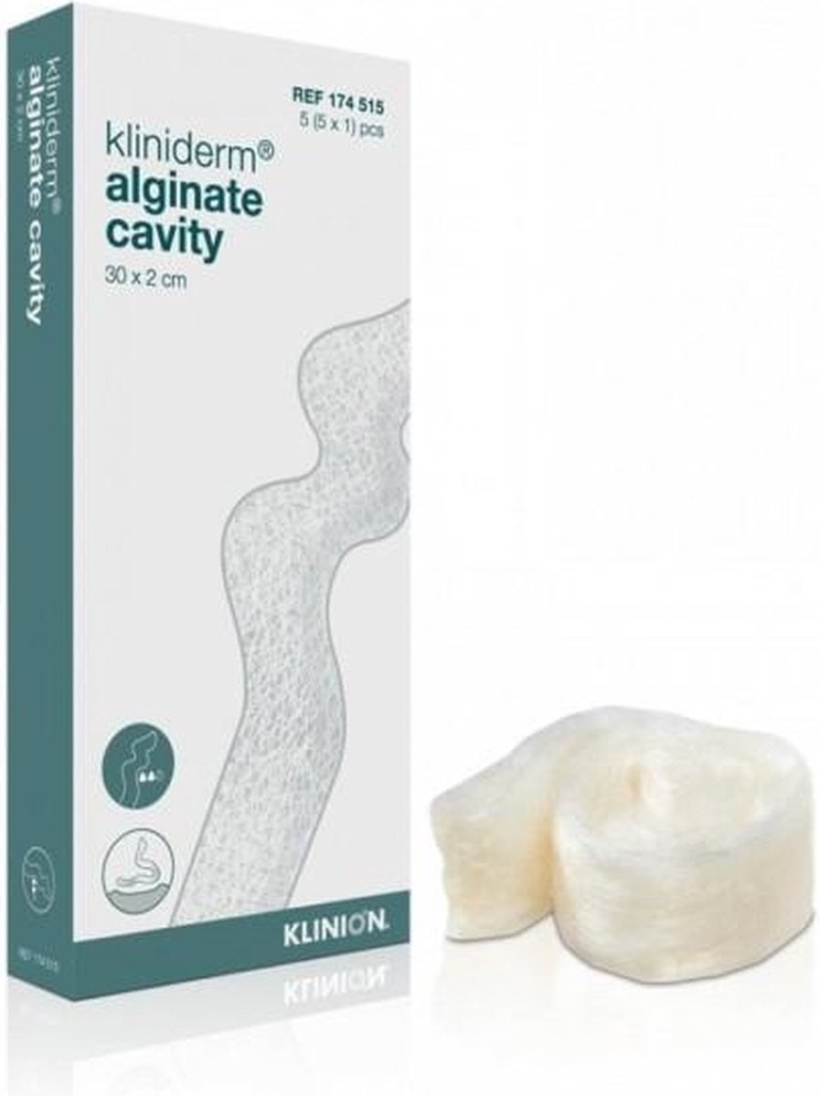 Goedkoopste Kliniderm Alginate Cavity alginaat streng 30x2cm Klinion