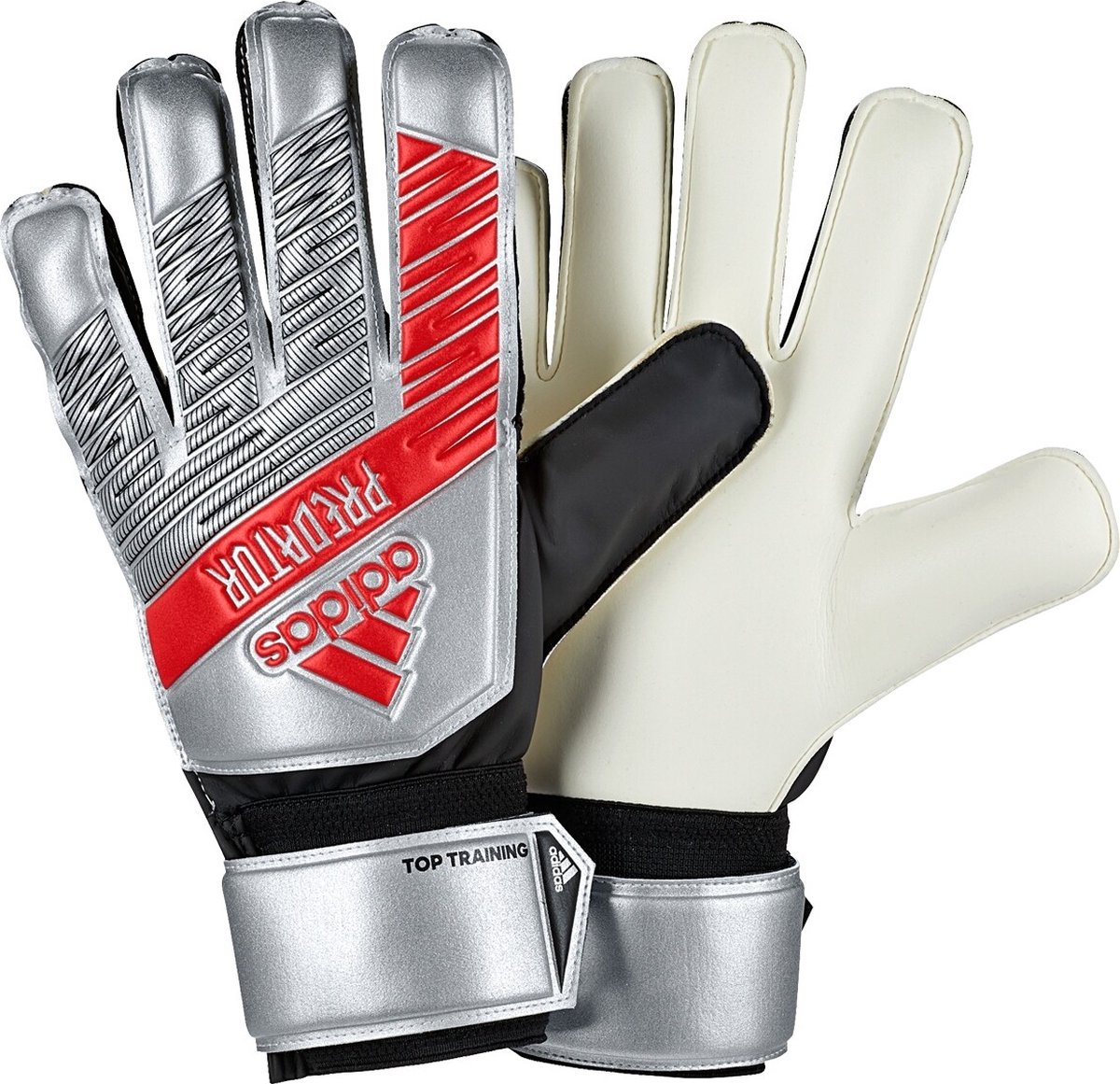 1200x1161.jpg adidas - Predator Top Training - Keepershandschoenen - 9 - Zilver - Afbeelding 1