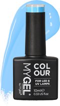 Mylee Vernis à ongles gel 10 ml [Sky Dive] Vernis gel UV/ LED Art Pédicure, usage professionnel et domestique [Gamme Blue ] – Longue durée et facile à appliquer