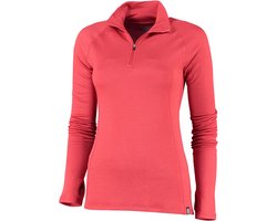 NOMAD® Rough Zip-Neck Thermo Control dames Shirt | L | Merinowol & Polyester | Superieure isolatie | Zacht & Comfortabel