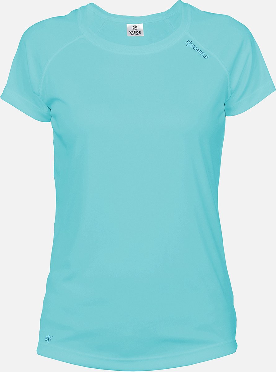 SKINSHIELD - UV Shirt met korte mouwen voor dames - FACTOR50+ Zonbescherming - UV werend - L