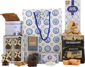 Holland Cadeaupakket - Geschenkset - Geschenkpakket - Kerstpakket Hollandse Cadeautjes Delfts Blauw - tas L