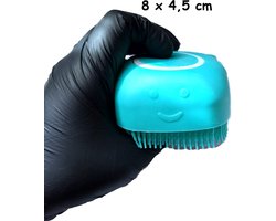 Honden shampoo mengfles - Turquoise - Honden shampoo fles - Honden wasborstel - Honden wassen
