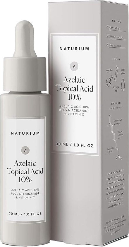 Foto: Naturium azelaic topical acid 10 brightening face skin care treatment niacinamide vitamin c serum 30ml