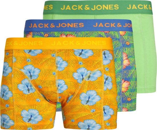 Foto: Jack jones plus jachawaii trunks 3 pack sn pls heren onderbroek maat eu7xl us5xl