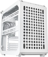 Cooler Master QUBE 500 Flatpack White Edition, Tower Midi , PC, Wit, ATX, EATX, ITX, micro ATX, Plastique, Acier, Verre trempé, 17,2 cm