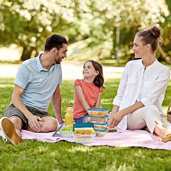 Boite Plastique Avec Couvercle Boîte De Rangement Alimentaire En