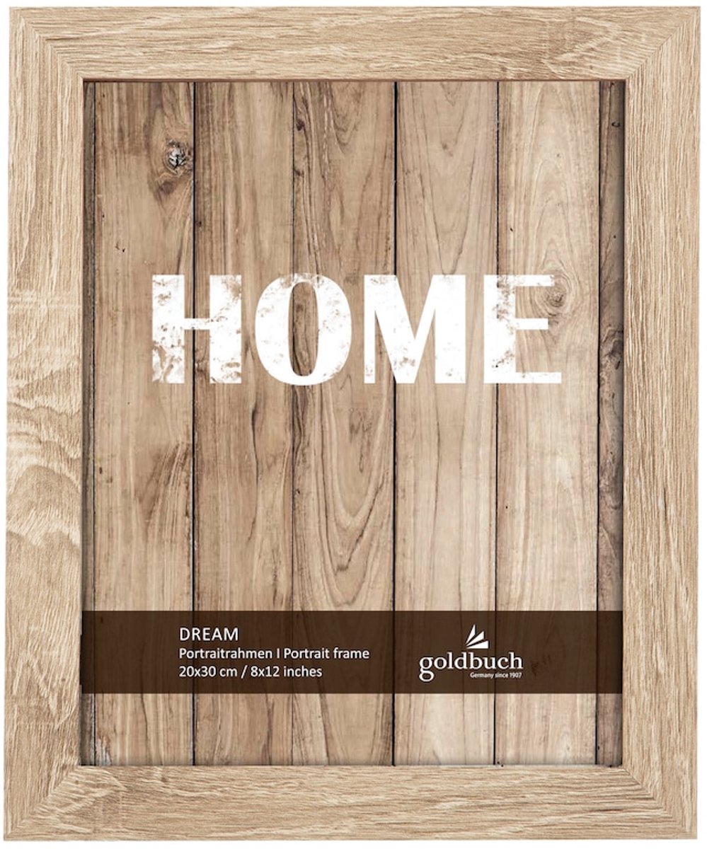 Goldbuch Fotolijst Dream - Naturel Hout - 20x30 cm Bruin
