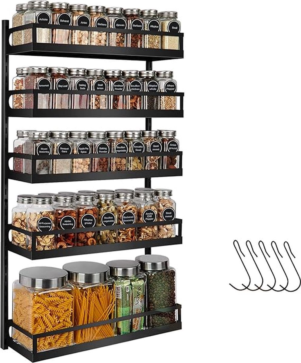 Spice rack, spice rack, spice shelves - Kruidenrek