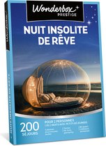 Wonderbox coffret cadeau - Nuit insolite de rêve | insolite et luxueux