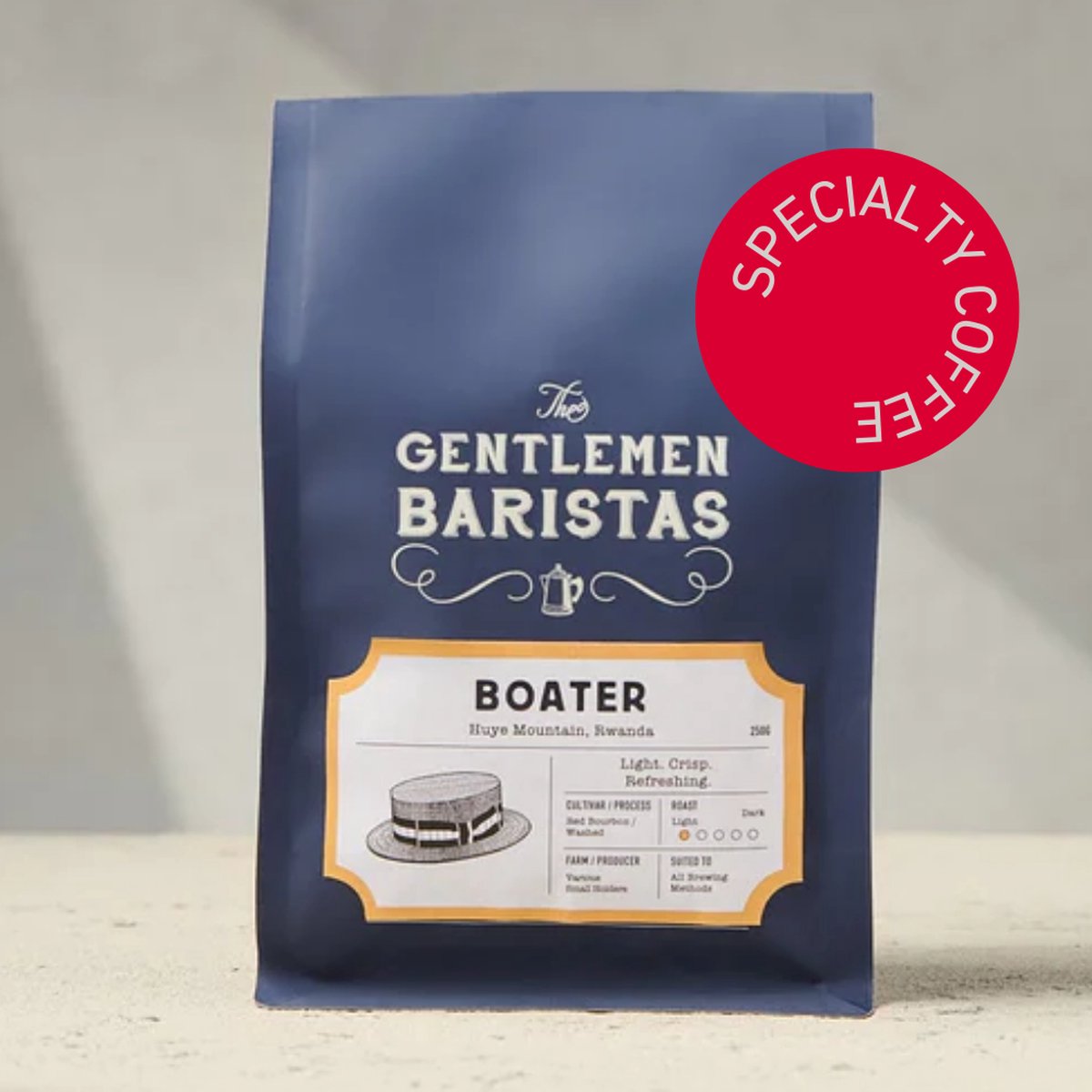 Koffiebonen 'Boater' - Specialty koffie - 250g