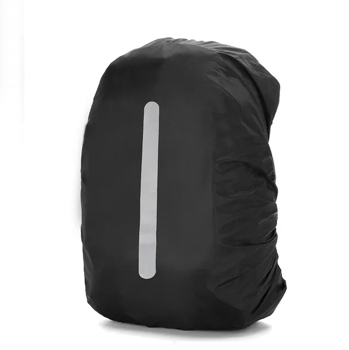 Regenhoes rugzak - Regen - Hoes - Reflecterend - 25 tot 40 liter - Medium - Zwart