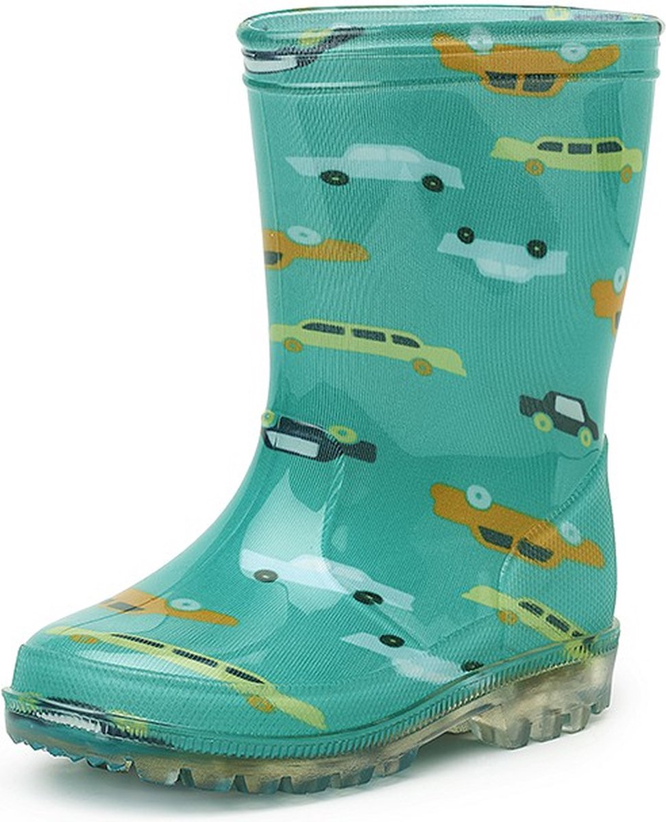 Gevavi Boots Luuk kinderlaars pvc led Groen