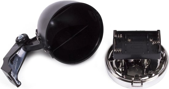 Benson Fietskoplamp - 2 LED's - Inclusief batterijen - Rood - 15m zicht - 1000m zichtbaar — afbeelding 3