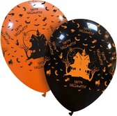 Halloween Haunted House ballonnen, 6 stuks