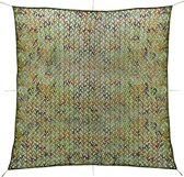 The Living Store Camouflage Net - 2x3m - Oxford Stof - Groen