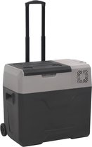 Bol.com The Living Store Draagbare Koelbox - Elektrisch - 30L - Zwart/Grijs - PP/HDPE aanbieding