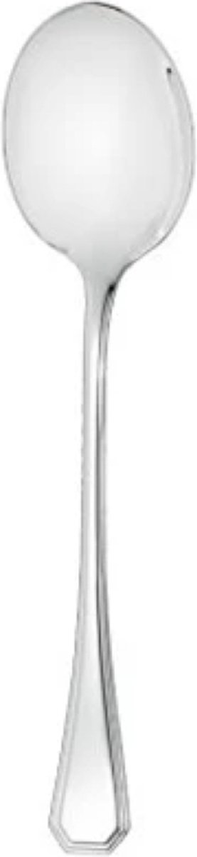 Cuillère à Légumes Percée CHRISTOFLE, Modèle AMERICA, Argenté, 25,5cm, France