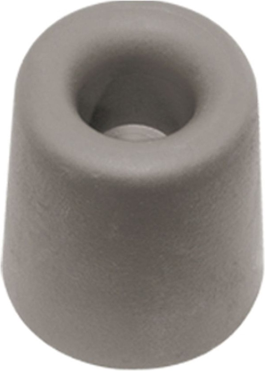 Qlinq Deurbuffer grijs rubber 50x35mm