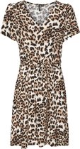 VERO MODA VMEASY JOY SS SHORT DRESS WVN GA Dames Jurk - Maat XS