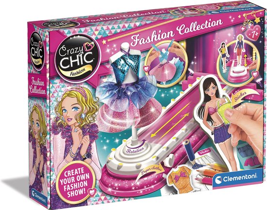 Clementoni Crazy Chic – Fashion Collectie – Zelf Modecollecties Maken – Knutselpakket