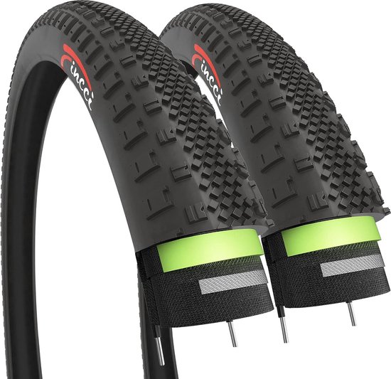 Paire de pneus 700 x 38c 40-622 avec protection anti-crevaison 3 mm pour  vélo de route